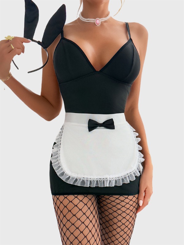 Underwear - Ellolace Lencería de Halloween para Mujer,
