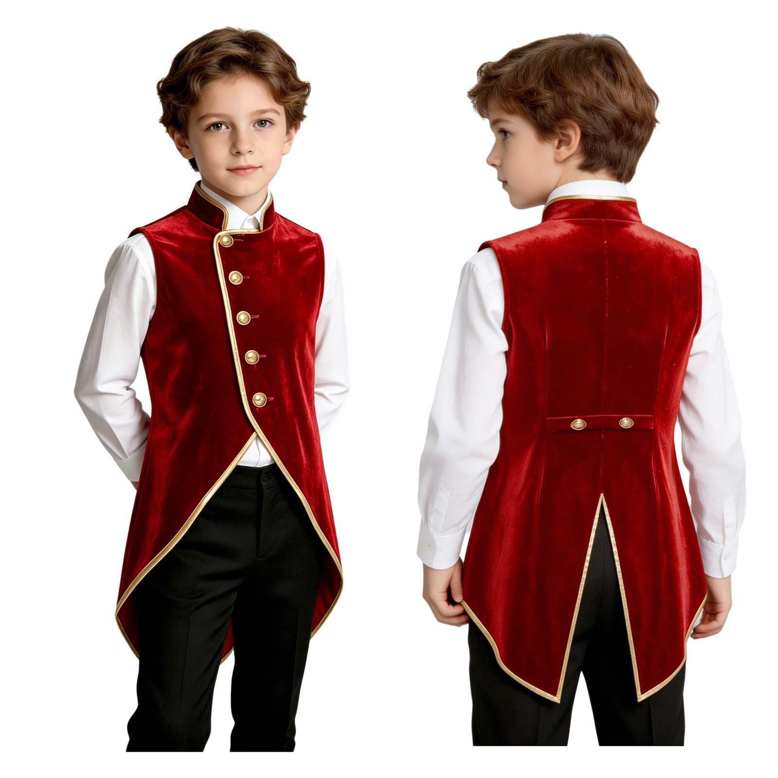 Jackets - Chaqueta de Terciopelo Retro Medieval para