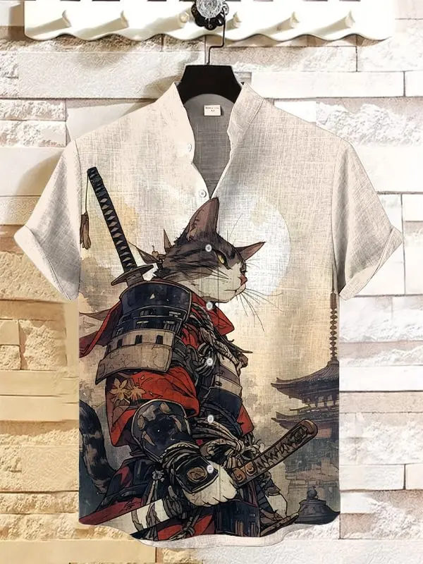 Camisa Hawaiana con Estampado  - Vintage Hawaiian Floral Shirt reseña y precio
