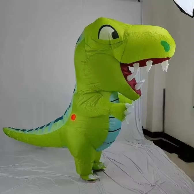 Disfraz inflable de dinosaurio - Suits reseña y precio