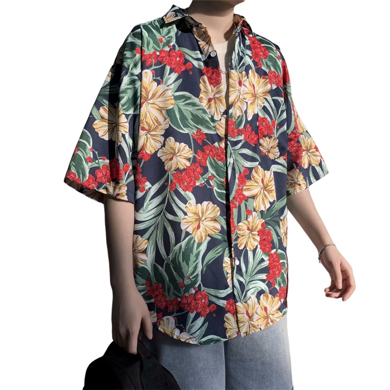 Camisa informal hawaiana Retro - Vintage Hawaiian Floral Shirt reseña y precio