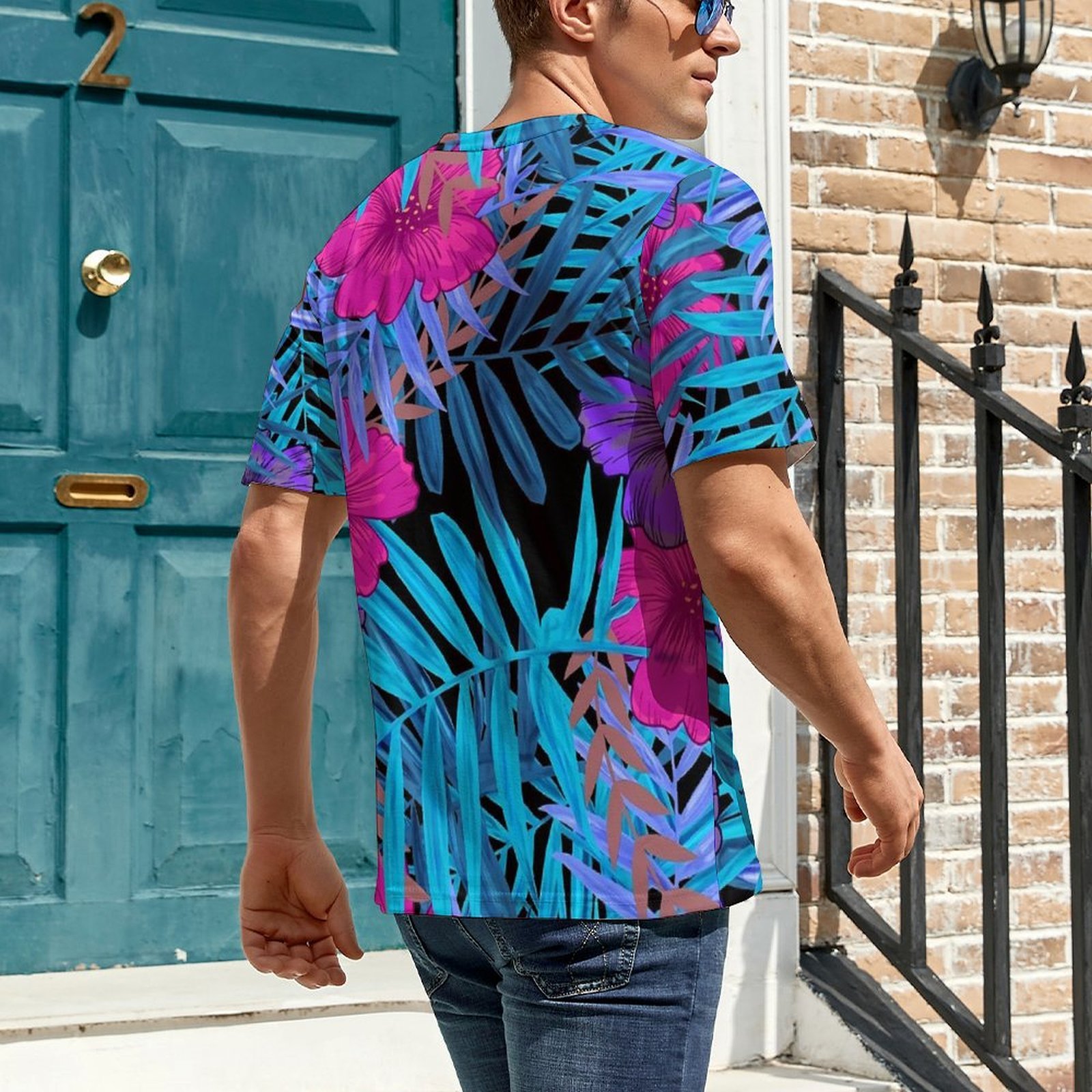 Camiseta de talla grande, cami - Vintage Hawaiian Floral Shirt reseña y precio
