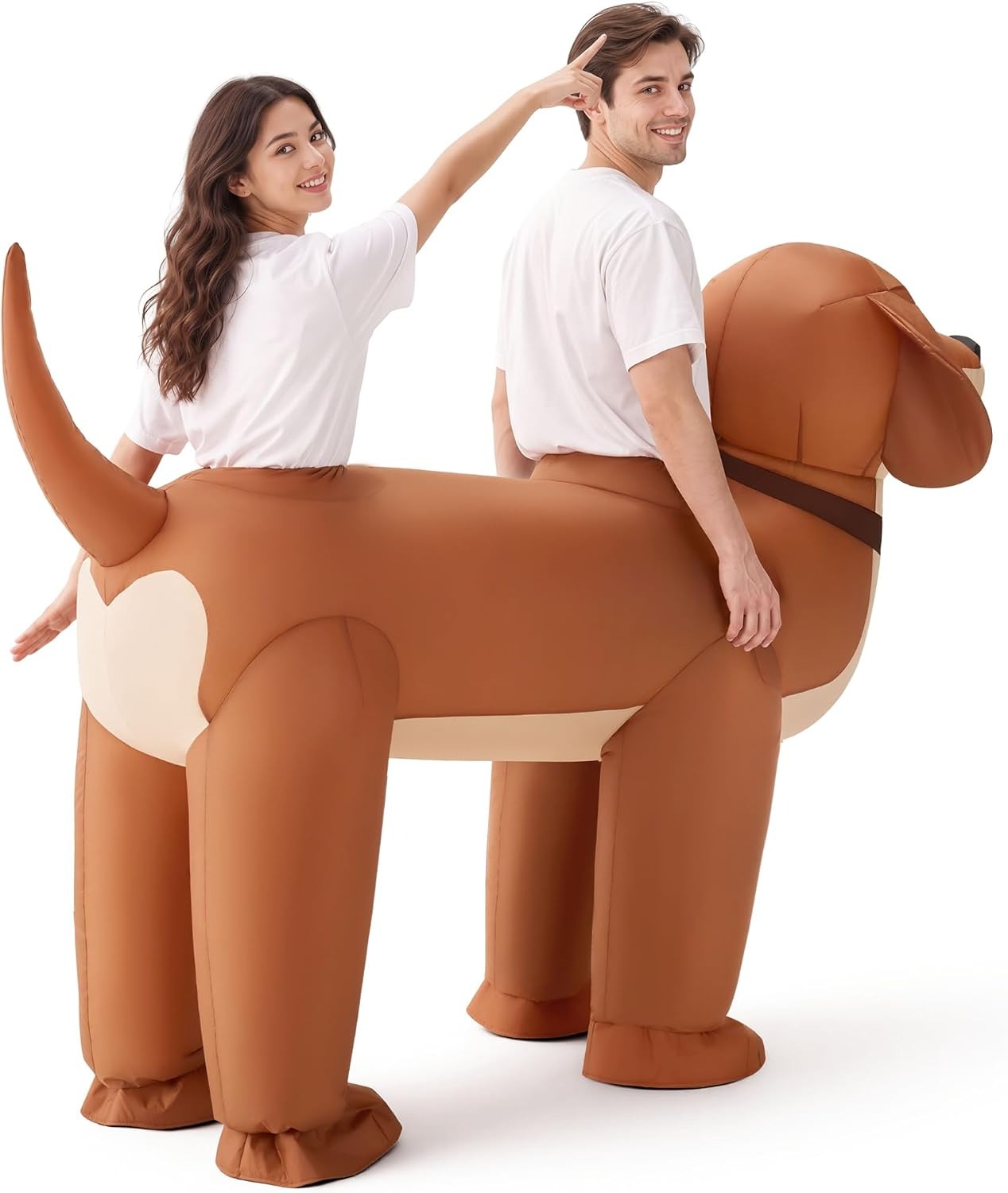 Disfraz inflable de perro salc - Suits reseña y precio